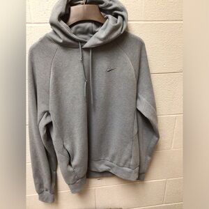 Nike Dri-Fit Heather Gray Pullover Hoodie Size Small